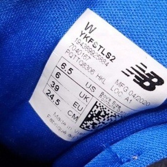 New Balance Fresh Foam Fast v2 Women's 6.5 Gray Blue Running Shoes WFKTLS2 - Picture 7 of 7